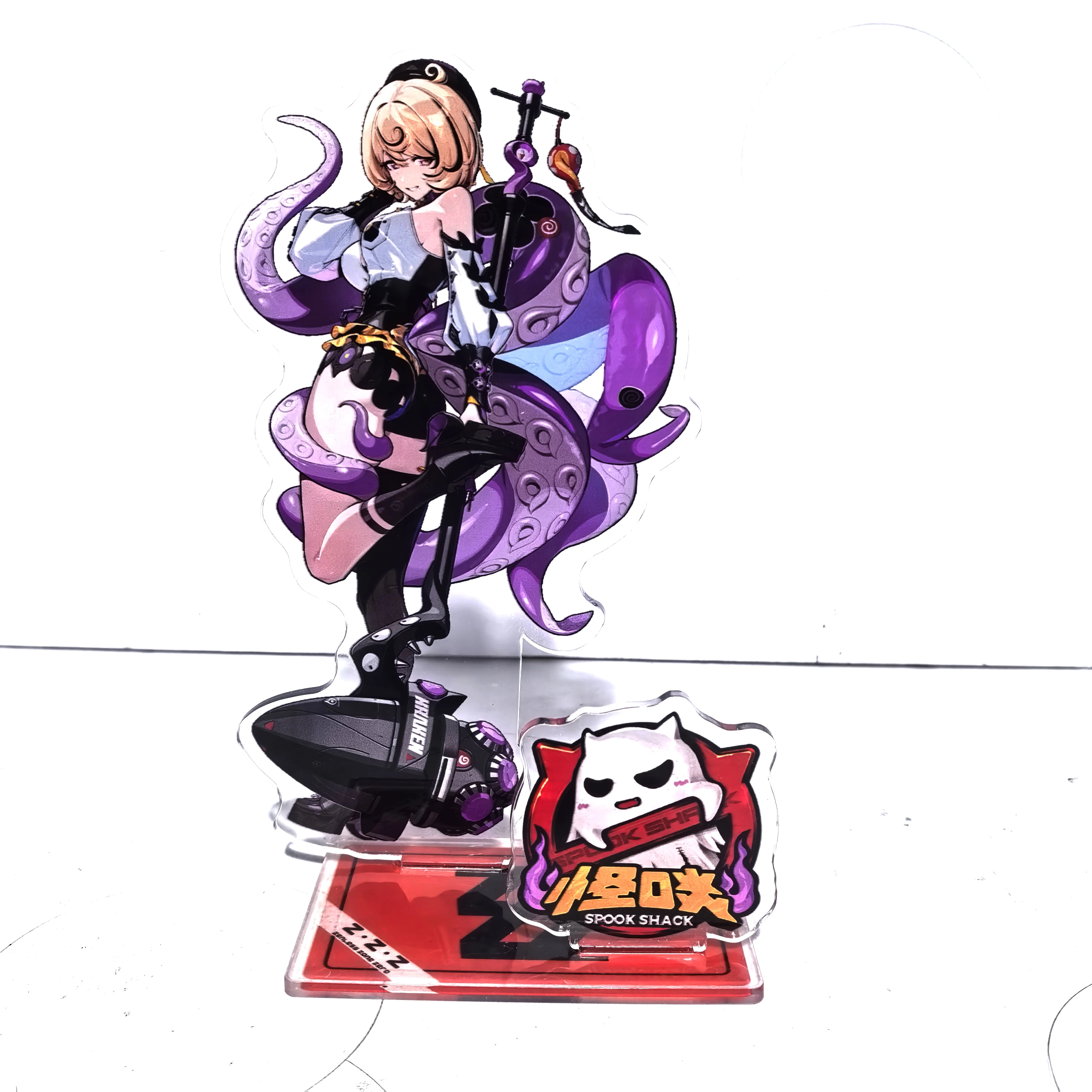 Premium Acrylic Stand Keychain - Nicole & Billy Collection Desk Decor Gift
