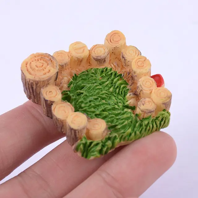 Mini Vízkút Híd Figurák Miniatűr Kézműves Tündérkert Gnóm Moha Terrárium Ajándék Diy Dísz Kerti Dekoráció - Image 4