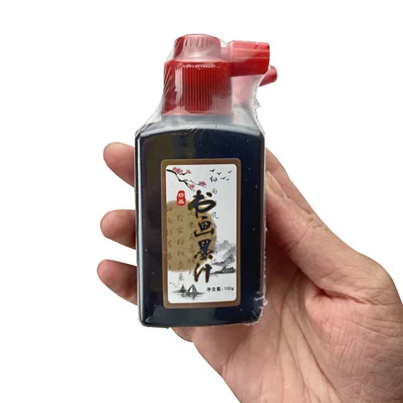 100g Chinese Calligraphy Ink calligraphy supplies Student Practicing Calligraphy with Brush for Artist Painting Chinese Ink Art Supplies Stationery