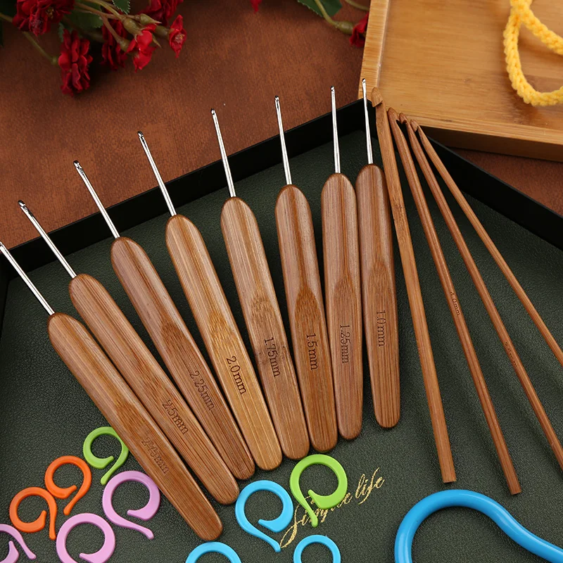 Crochet Hooks Kit Knitting Needles Set DIY Craft Tools