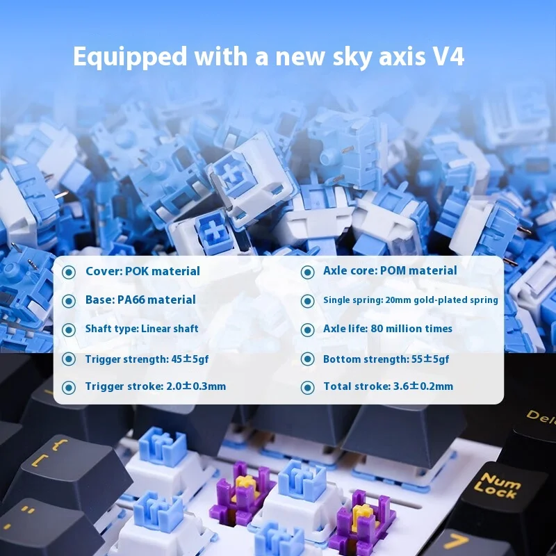 Dareu A98PRO 기계식 키보드, 스마트 스크린, 3 가지 모드, RGB 핫 스왑 98% 레이아웃, 무선 게임용 키보드 개스킷, PC 게이머 사무실