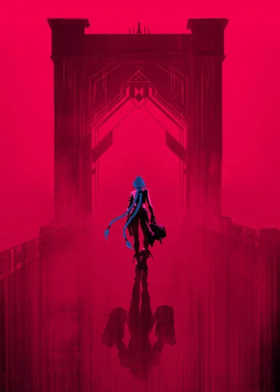 Arcane Season 2 Character Graffiti Art Canvas Poster – Aesthetic Wall Décor