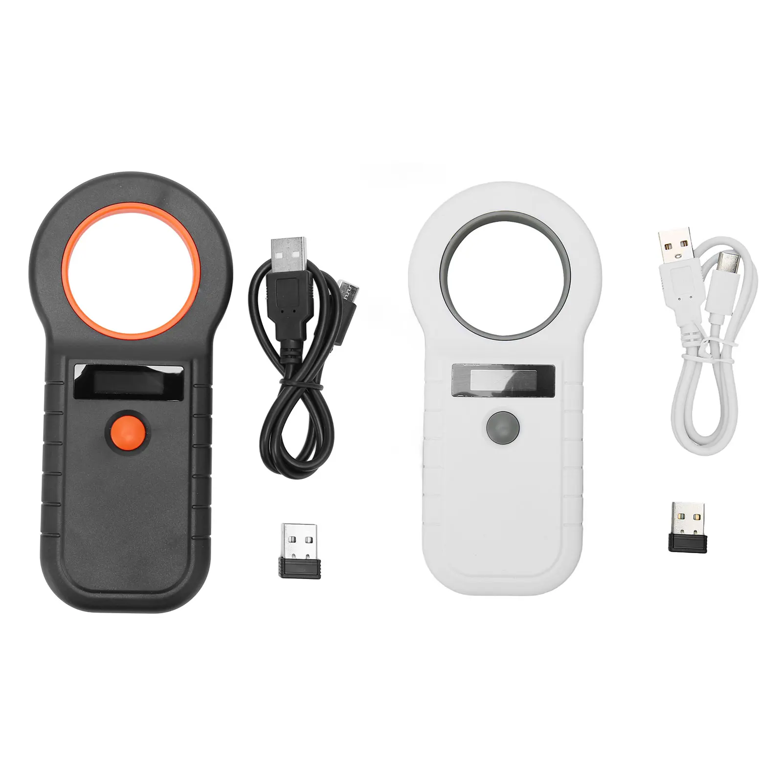 

Pet Microchip Scanner 134.2Khz 125Khz EMID FDX B Wired USB Wireless 2.4G Bluetooth Handheld Animal Chip Reader
