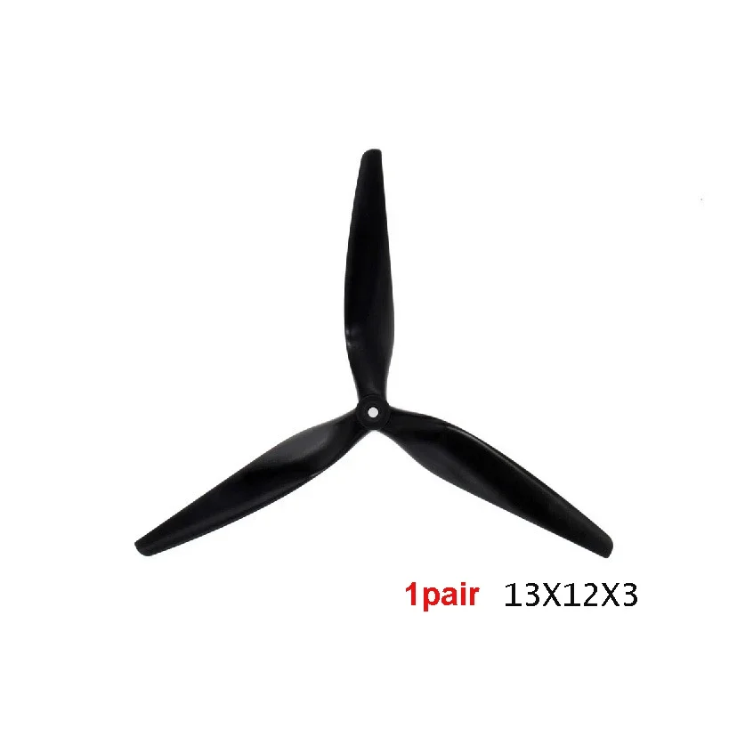 2pair HQProp 13X12X3 1312 V2 13X9X3 1390 V2 13inch 3-bladed CRN Propeller CW CCW For RC X-Class FPV Drone MultiRotor 5