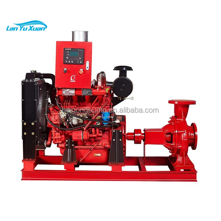 

End Suction Type Engine Driven Centrifugal Fire Pump