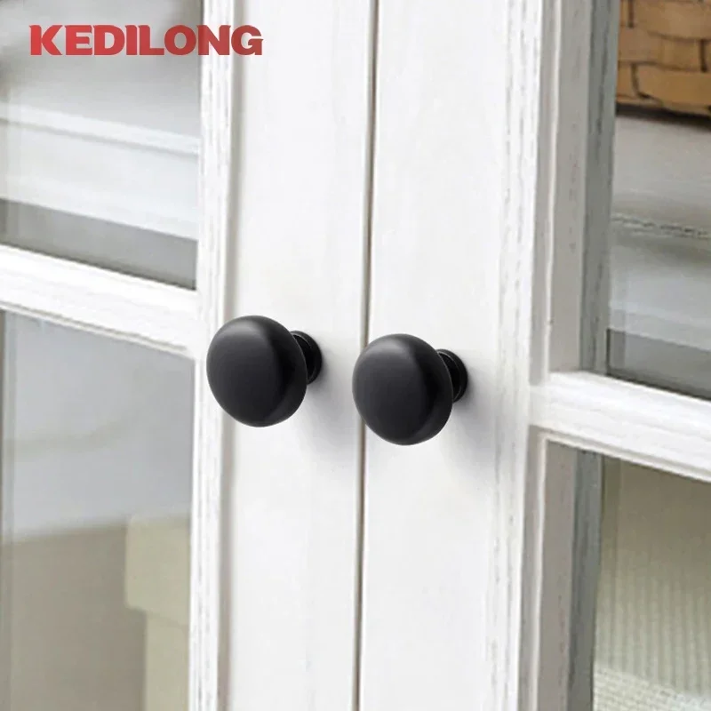 Single hole round twisted zinc alloy Pull knob for kitchen cabinet drawer small furniture handles kitchen door handles