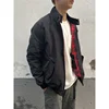 American High Street Retro Harrington Workwear Jacket Spring and Autumn2024New Casual Versatile Stand Collar Jacket 4