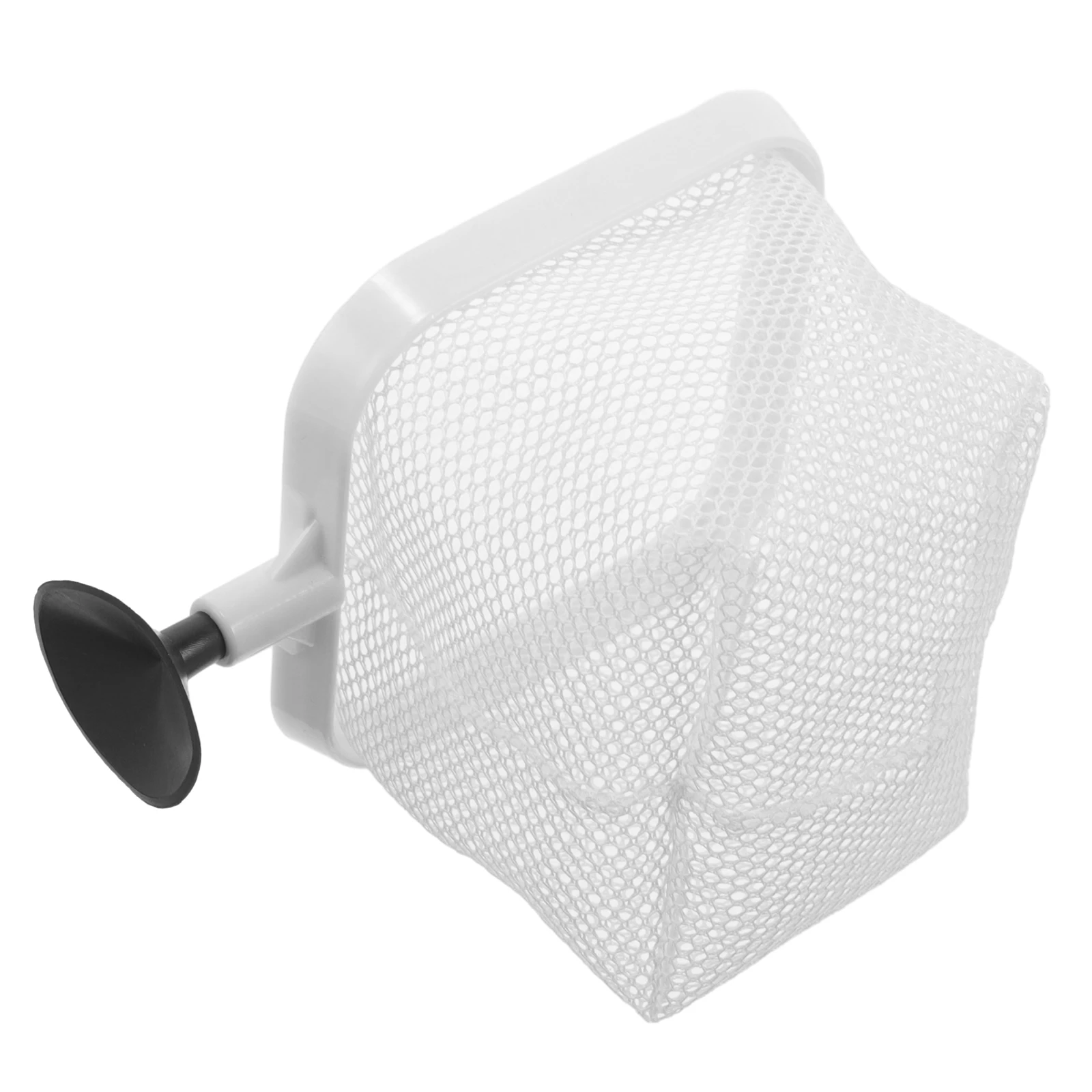 3127-ee44a6.jpg Fish Tank Isolation Net Large Square White Suction Cups Breeder Box Aquarium Fry Separator Easy Clean Install