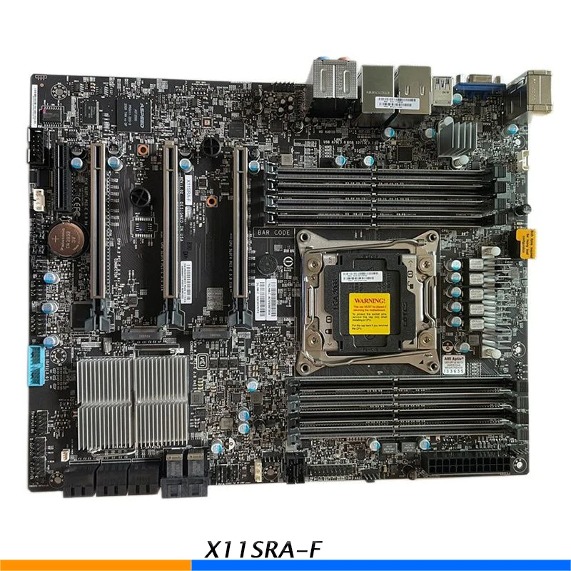 Original Server Motherboard For Supermicro X11SRA F M 2 RAID C422 LGA2066 Good Quality