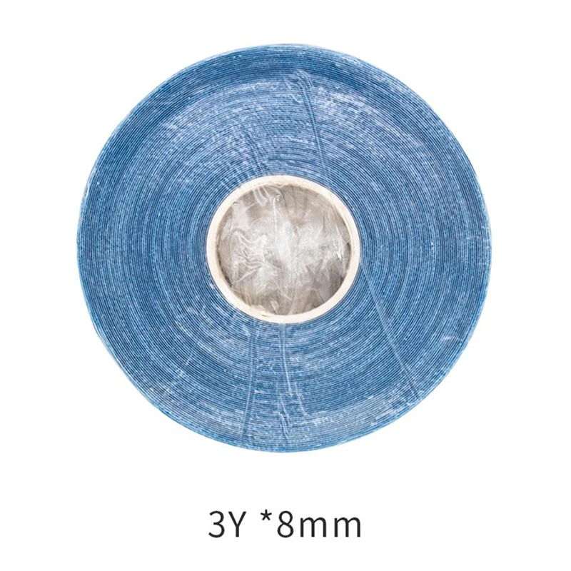 Waterproof Ultra Hold Wig Tape For Extension, Super Toupee Adhesive Glue For Hair, Double-Sided Wigs, Blue And White