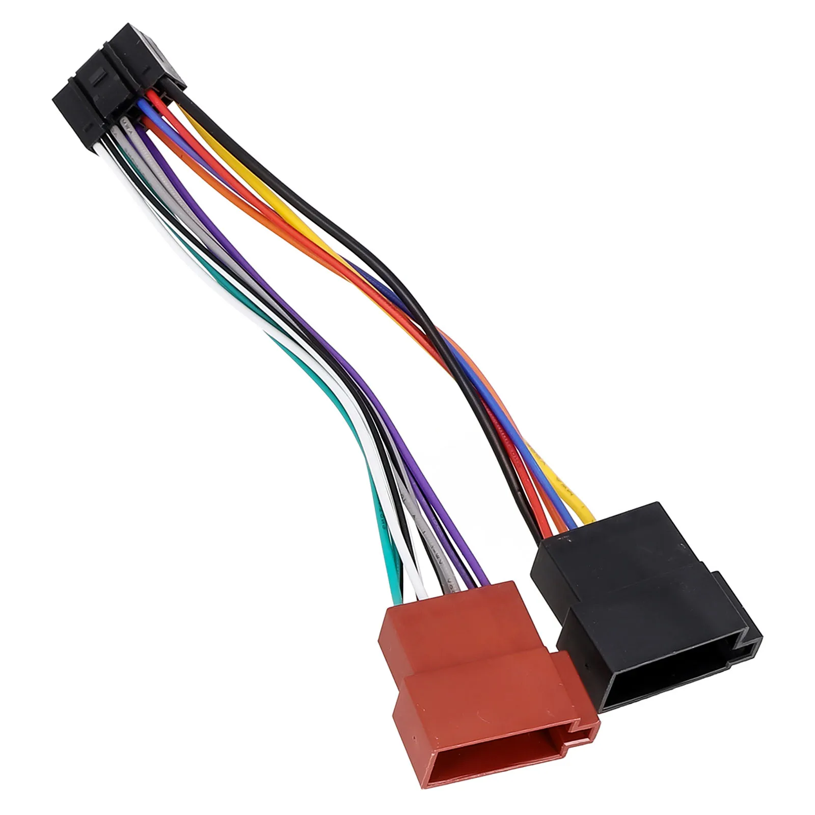 

Wire Harness Adaptor For Car Stereo Radio ISO Standard Connector Adapter 16 Pin Plug Cable Car Wire Cable Adapter