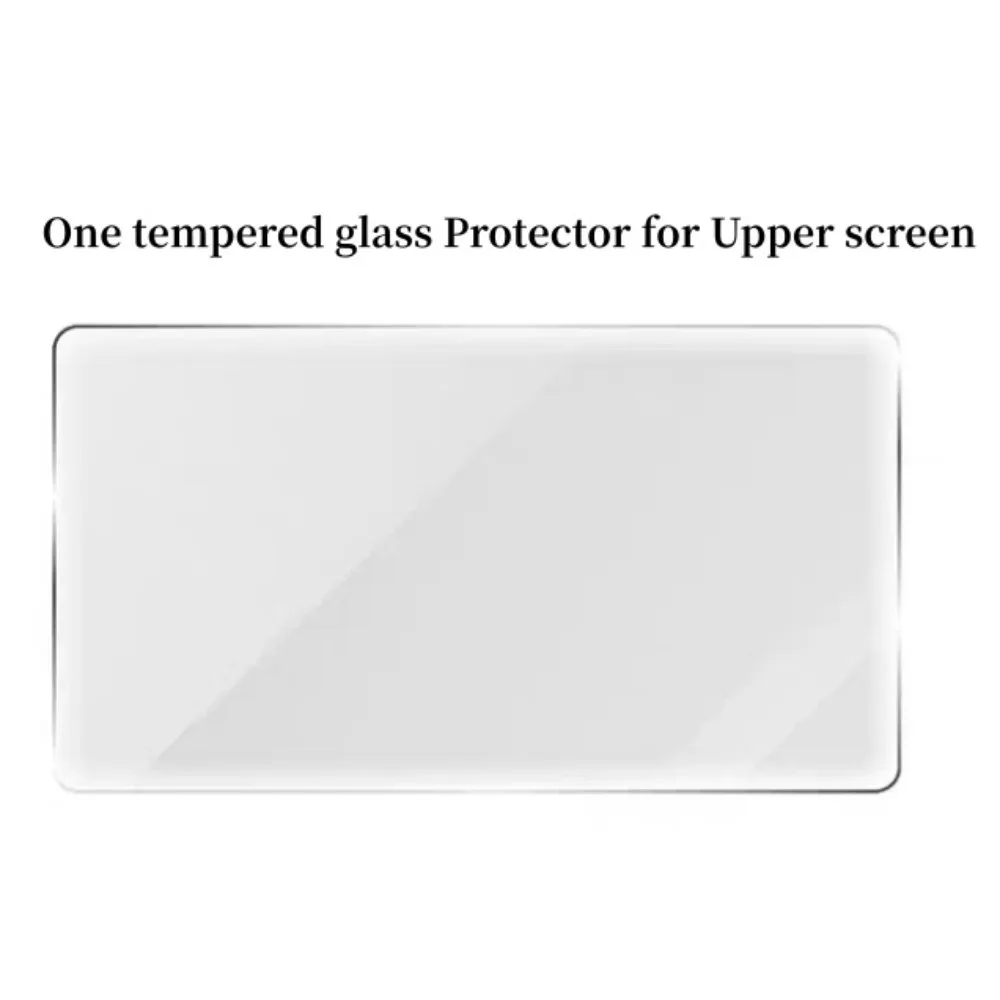 HD Temperli Cam 9H Çevirme Çift Ekran Ekran Koruyucu Anti Scratch Tam Ekran Koruyucu Film AYN THOR Oyun Konsolu için