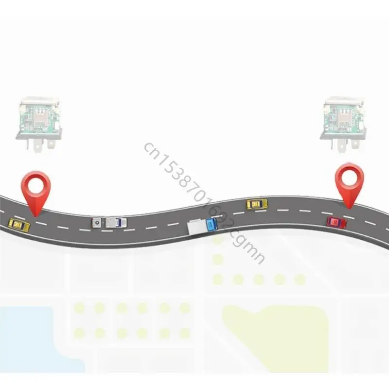 1 조각 GPS 릴레이 GPS 추적기 자동차 차단 연료 차량 추적기 진동 과속 594E