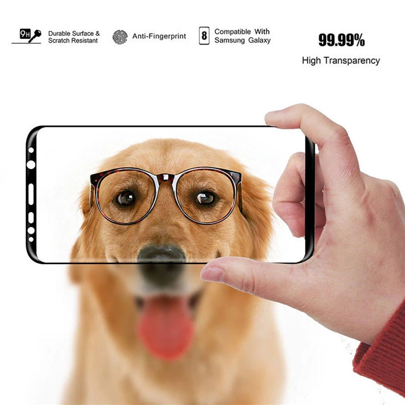 삼성 S23 S22 S21 S20 S10 S9 S8 울트라 플러스 전체 커버 화면 보호기에 대한 4PCS 곡선 유리 삼성 참고 20 울트라 10 9 프로