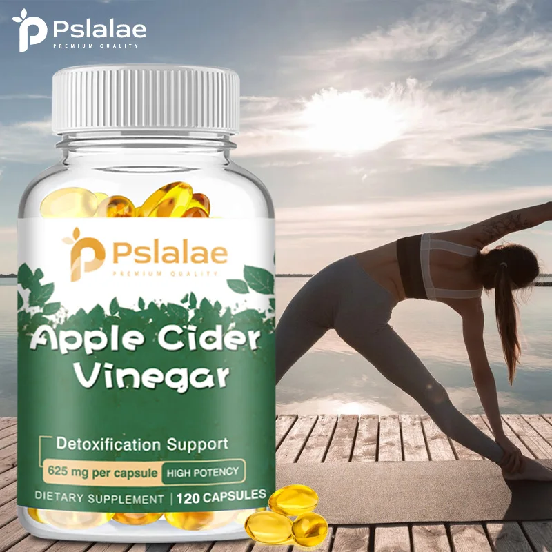 

Natural Apple Cider Vinegar Capsules - Increase Satiety, Appetite Suppressant, Reduce Excess Fat, Promote Weight Management