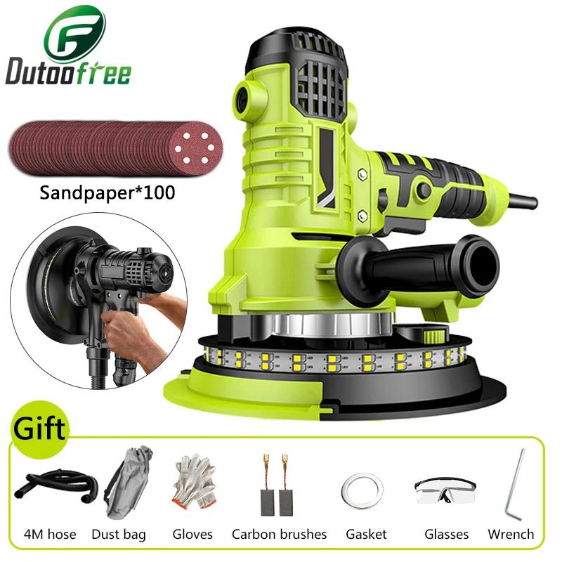220v Drywall Sander 810w Wall Polishing Machine Speed Adjustable