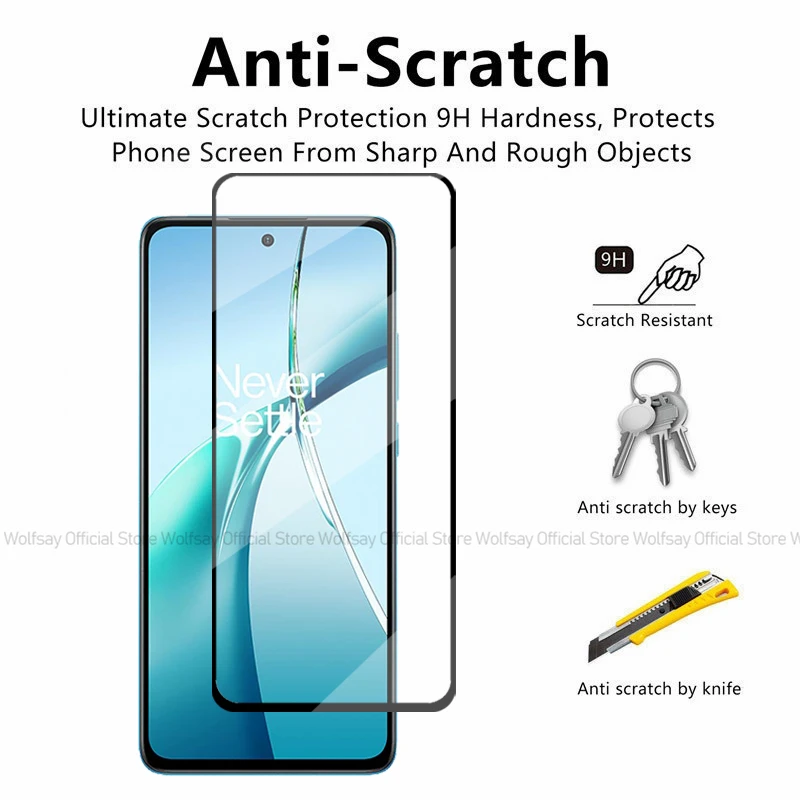 2/4PCS Tempered Glass For OnePlus Nord CE4 Lite Screen Protector