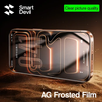 SmartDevil HD Tempered Glass Film for iPhone 17 ProMax Privacy Screen Protector for iPhone 17Air 17Pro 16Pro 16 Anti-fingerprint