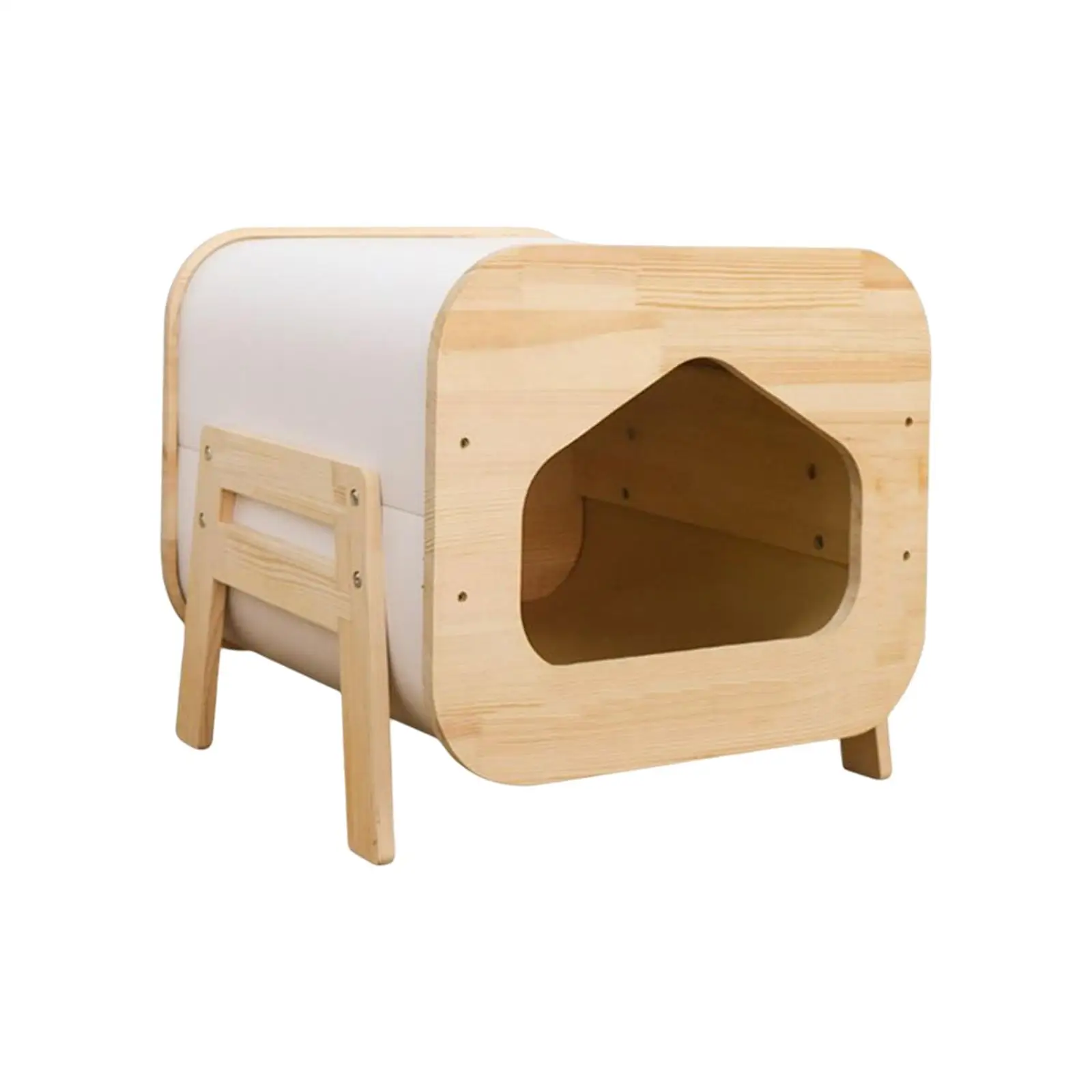 DogHutchBedPetCrateKennelNestHabitatsAntiSlipBottomShelter