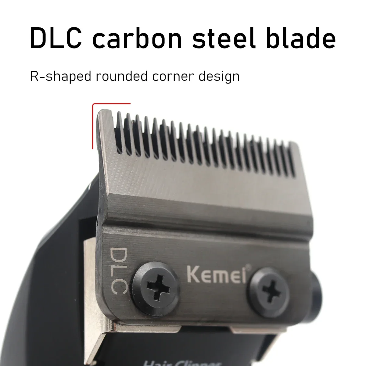 Kemei-充電式バリカン,プロのかみそり,理髪店用,9000 2229 rpm