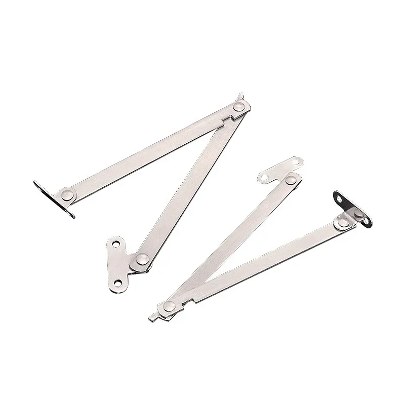 Description Picture 5 of item2Pcs Stainless Steel Furniture Cabinet Door Folding Pull Rod Movable Lift Up Support Rods Hinge