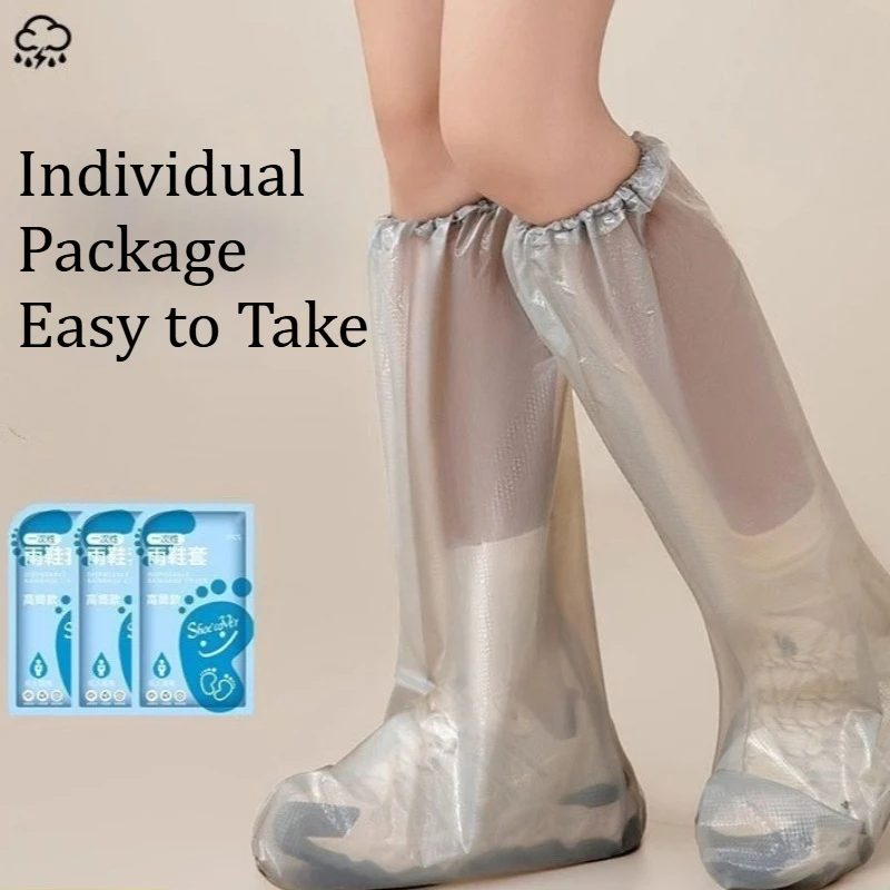 Durable Waterproof Non-Slip Rain Boot Covers - 5 Pairs