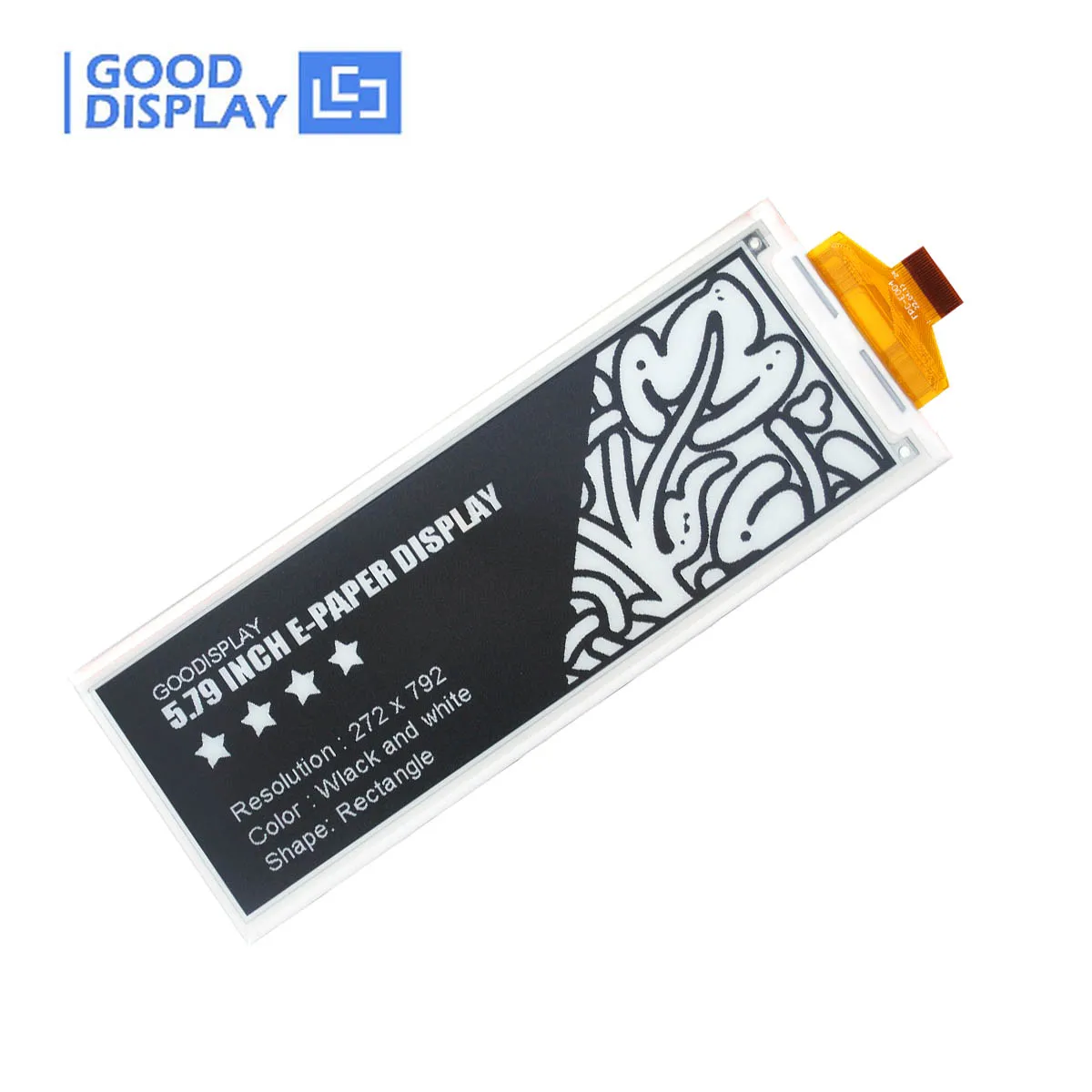 E-ink Epd Epaper 5.79 Polegada Gdey0579t93 E-paper Display Etiqueta de Prateleira Eletrônica com Eink Hat - Imagem 5