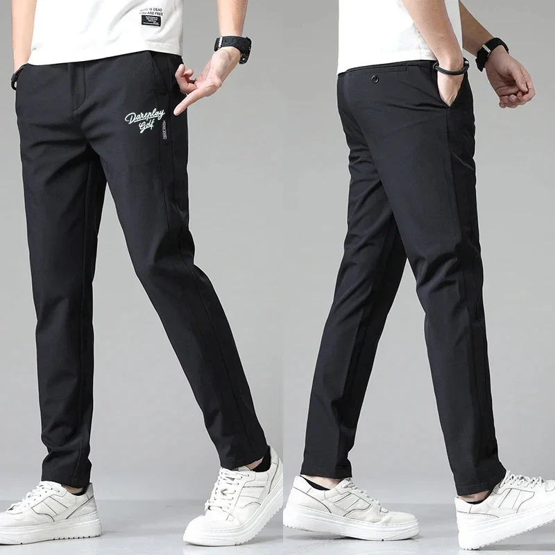Dareplay Golf Pants for Men Summer Luxury Brand Casual Pants Outdoor Sports Quick Drying Breathable Trousers Men's Golf Clothing