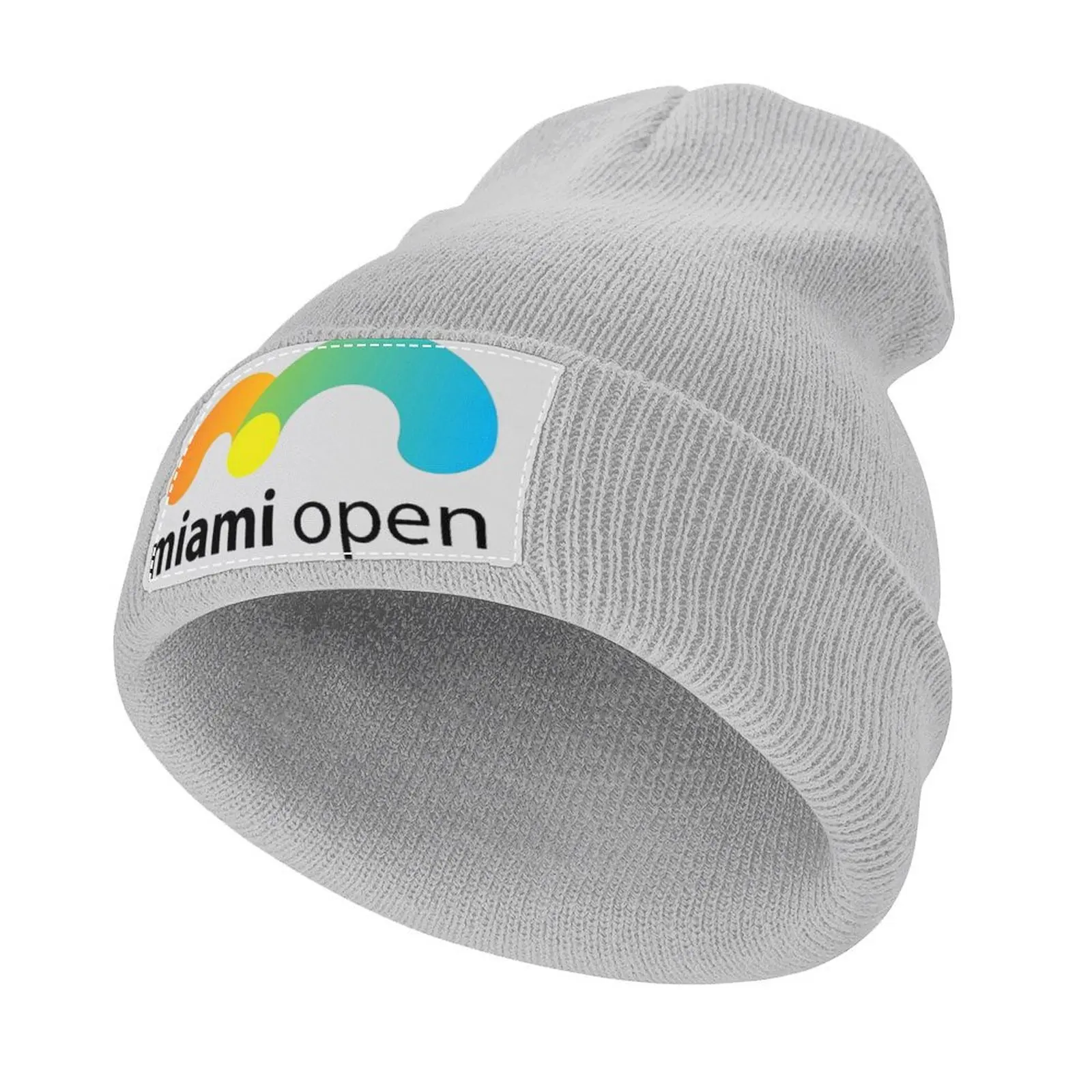 

Miami Open Logo Knitted Cap Trucker Cap Sunhat Hats Man Women's