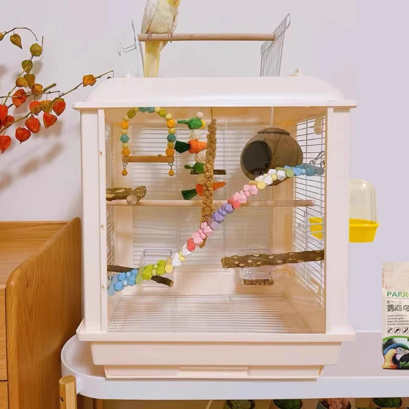 Pappagallo Canarino Bird Cage Cover Amaca Palomas Hamster Mochila Birdcage Accessori Feeder Gabbia Per Uccelli Pet Supplies Cy50Bc