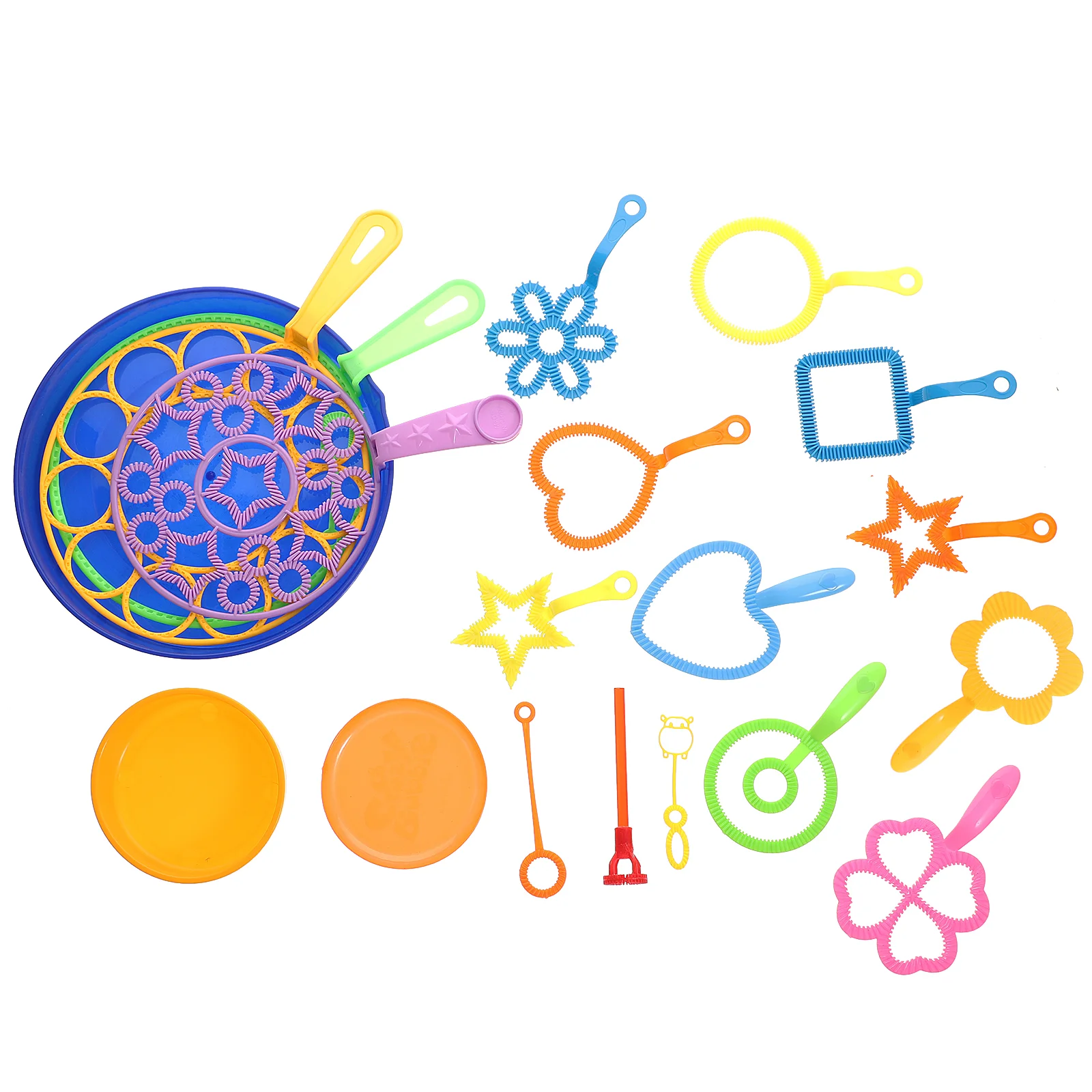 

20 Pcs Bubble Tool Set Wand Toy Children Maker Wands for Kids Making Toys Large Giant Outdoor Childrens