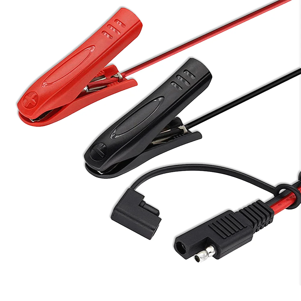 Cavo Sae Clip Coccodrillo VGOL Cavo Prolunga SAE - Adattatore Con Clip