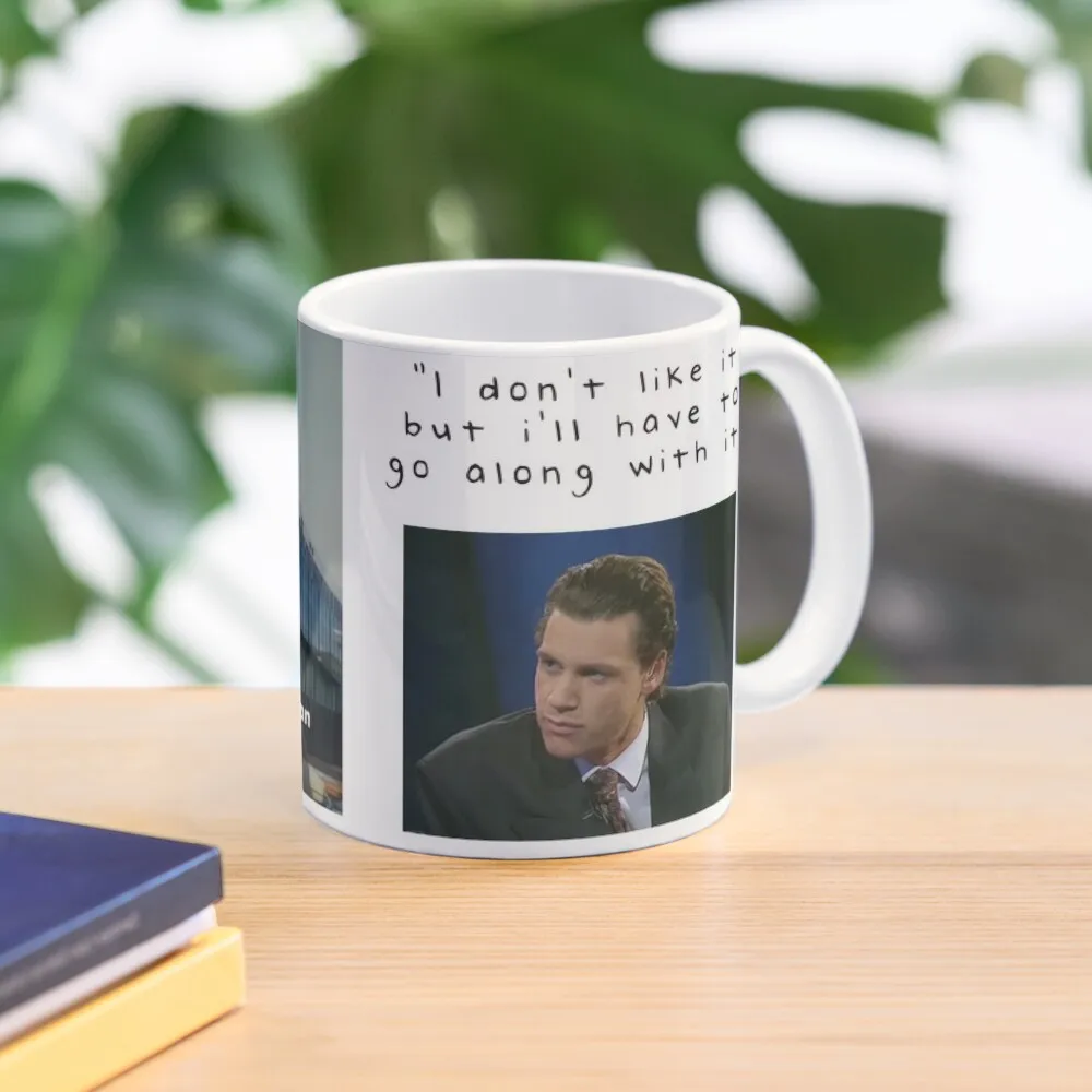 

Peter O'Hanraha-hanrahan The Day Today Coffee Mug Original Breakfast Cups Funnys Mug