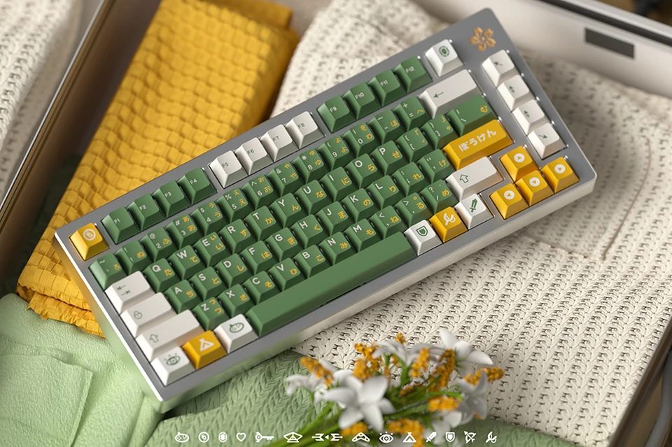 Glove X Domikey Cherry Adventurer ABS Doubleshot keycap for mx