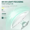 Portable LED UV Nail Lamp with Magnetic Stand Handheld UV Light for Gel Nails Cordless Rechargeable USB Nail Dryer 1PC Nailpop 5