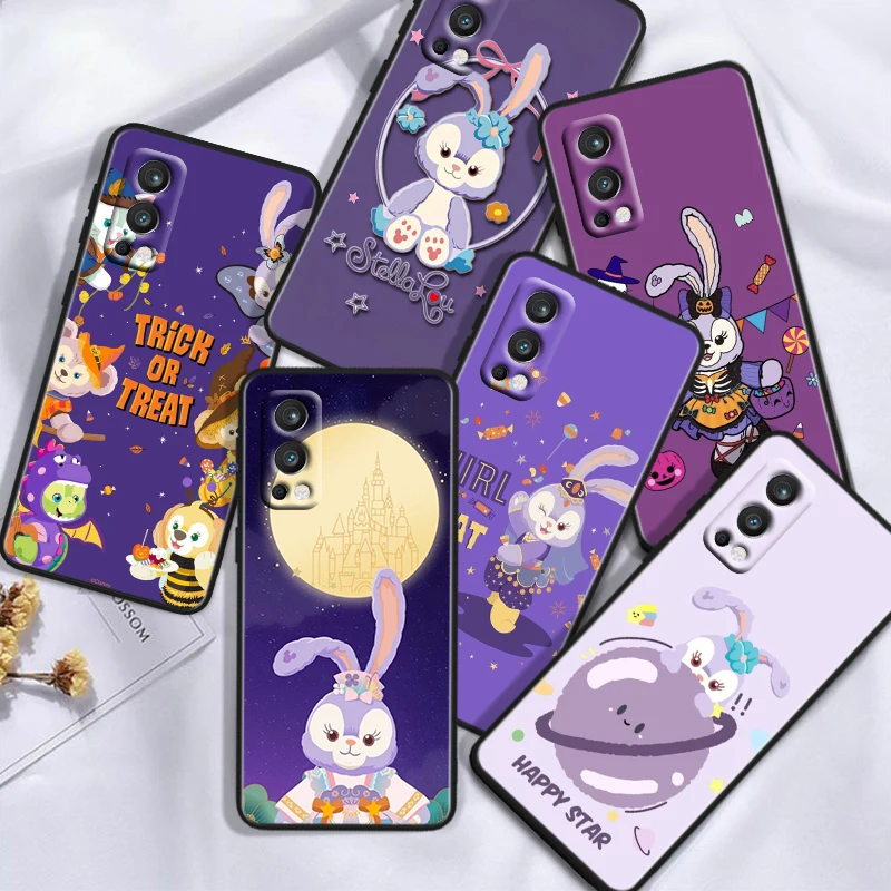 Disney Star Dello Linna Belle для OnePlus 11 10T 10R 9R 8T 7T Nord N300 N200 N100 2T CE2 Lite N20 N10 Pro, Черная мягкая искусственная кожа
