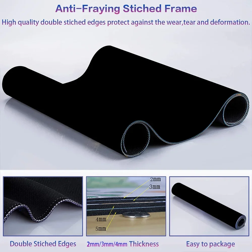 Personalized 120x50 cm Custom Image Gaming Deskmat - High-Definition Printing, XXL Rubber Mouse Pad