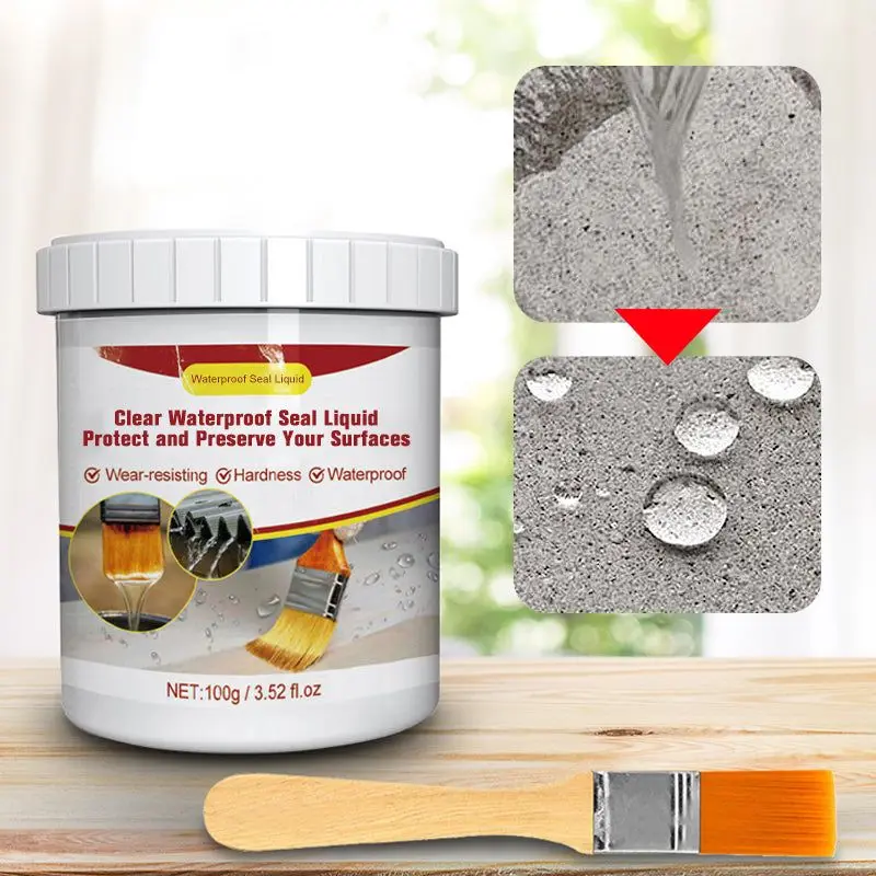 

Waterproof Agent Toilet Anti-Leak Glue Strong Bonding Adhesive Sealant Invisible Glue Repair Liquid Tools Silicone Sealant