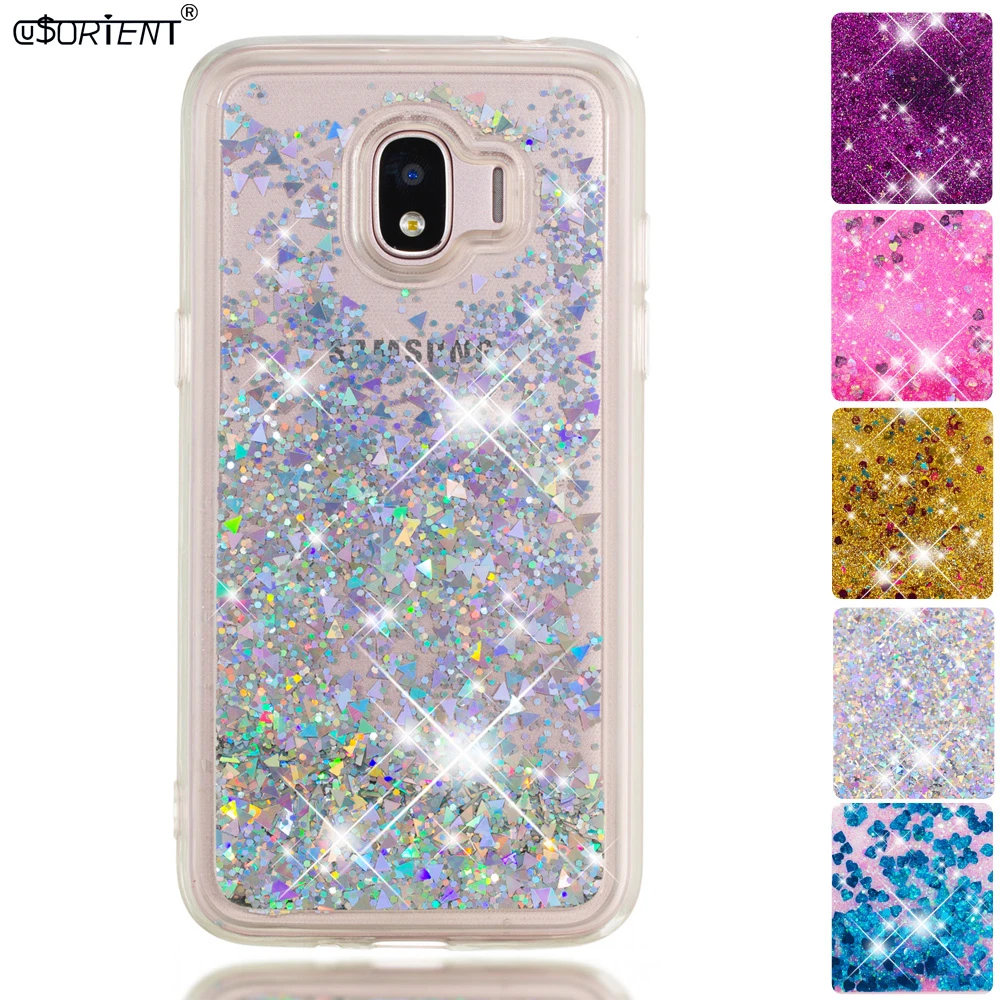 Cute Case For Samsung Galaxy J2 Pro 18 Grand Prime 2 Glitter Dynamic Liquid Quicksand Phone Case Sm J250f Ds J1 J3 J5 J7 16 Mobile Phone Cases Covers Aliexpress
