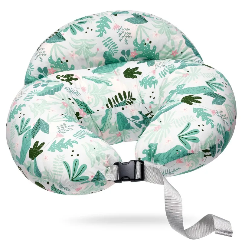 Multi-functional Maternity Pillow for Breastfeeding, Side Sleeping with Baby and Pregnancy Support for Babies and Mothers
