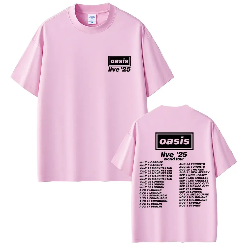 ◆正規品◆oasis live '25 Don't Look〜　Tシャツ　L Rock Band O-Oasis Live 25 Tour Vintage Washed T-Shirts Men