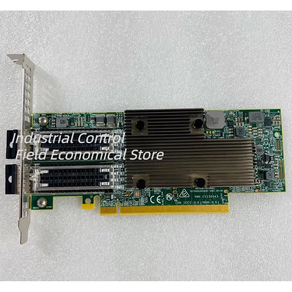 BCM957508-P2100G BCM57508 PCIe 듀얼 포트 100G 네트워크 카드..
