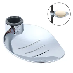 1 Pc Durable Bathroom Soap Box Slide Bar Soap Pallet Holder Adjustable Shower Rail Soap Dish Holder For Sliding Bar Home