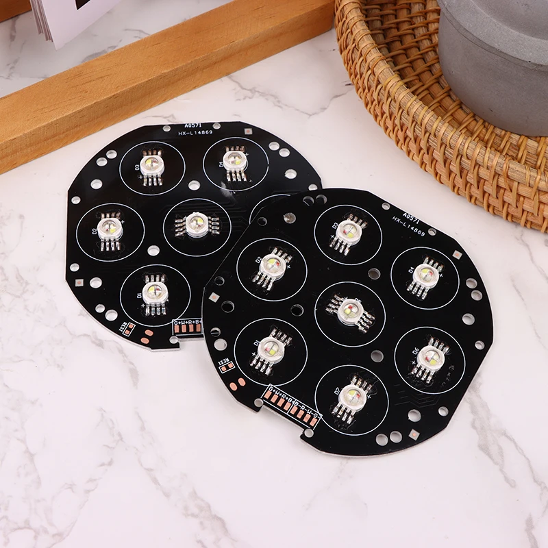 RGBW 무빙 헤드 라이트용 LED 라이트 보드, 무대 조명 효과 램프, LED 칩, 컬러 광원 비즈, 7x3W