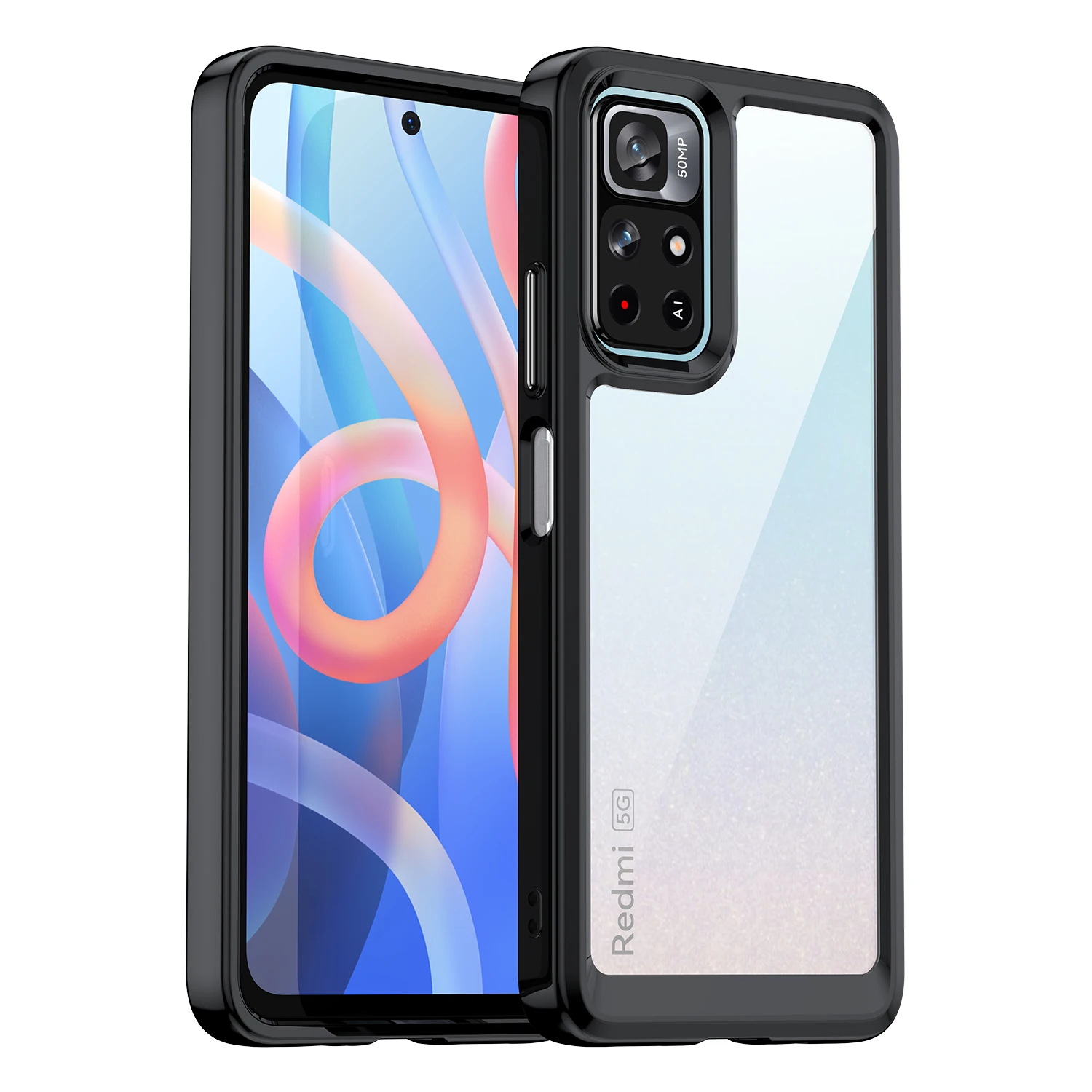 Shockproof Transparent Acrylic Case