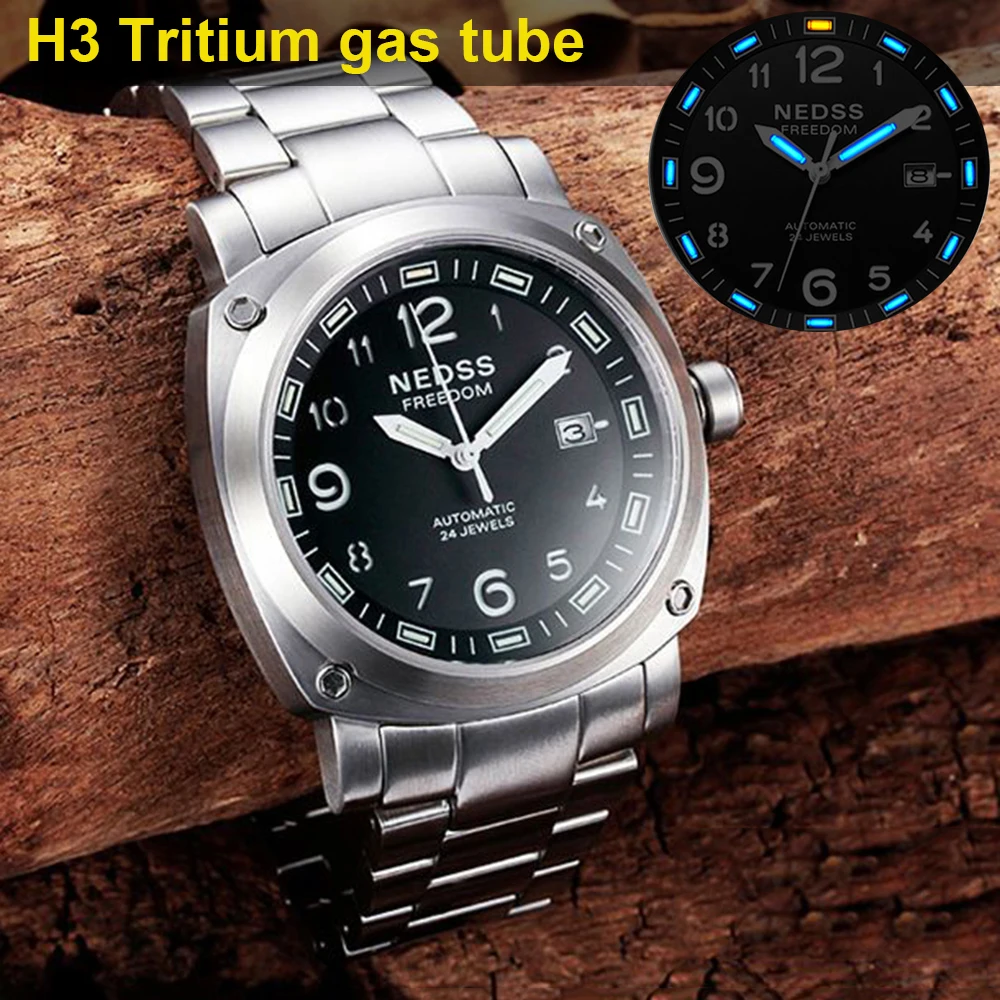 Sports Automatic Watch Men Military NH35 Mechanical Wristwatches Luxury