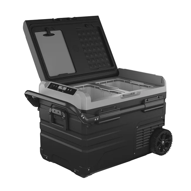 35l dc 12v 24v solar cooler box car fridge drink cooler for outdoor