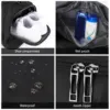 Likros Sports Gym Bag Travel Duffel Bag with Shoes Compartment for Men Women 40L Lightweight Foldable Duffel Bag Workout Bag 4