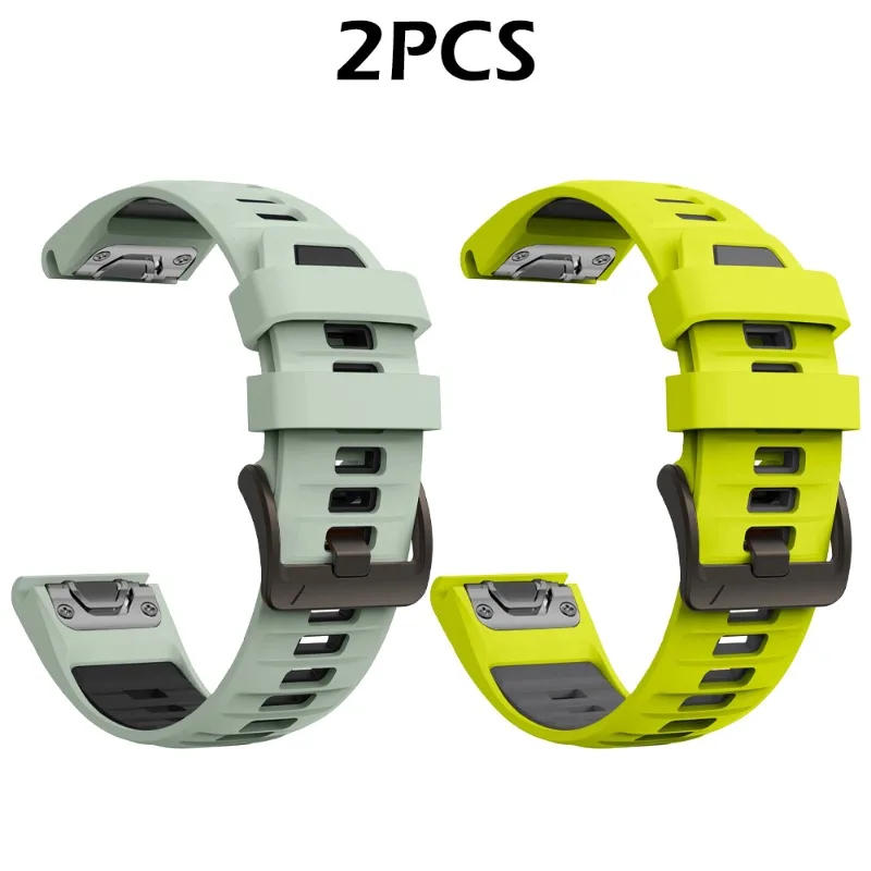 Premium Waterproof Quickfit Silicone Sport Strap - Wear-Resistant and Durable