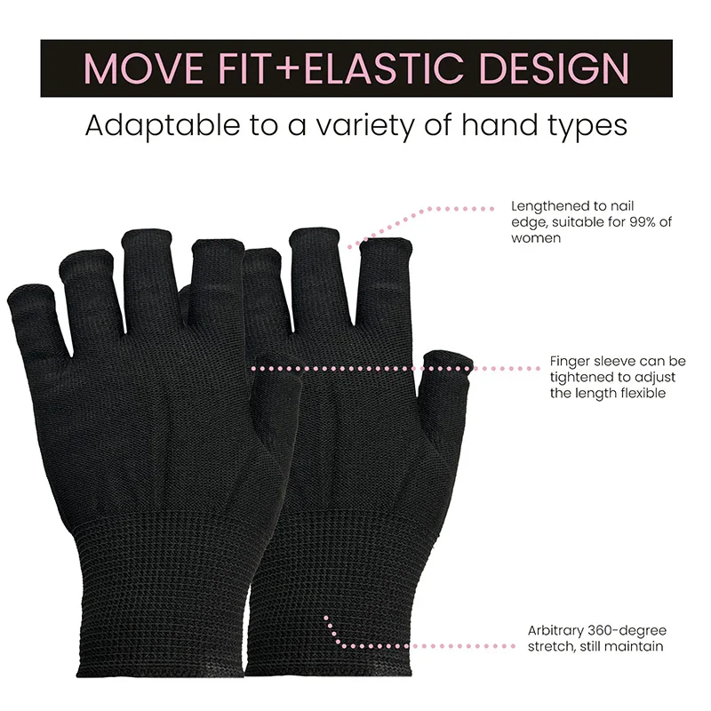 1 Pair Men' and Women' Multifunctional Half Finger Gloves